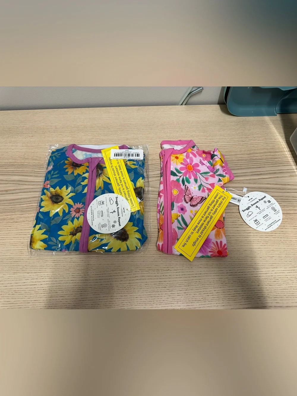 Two Little Sleepies 12/18m shorties, NIB & NWT